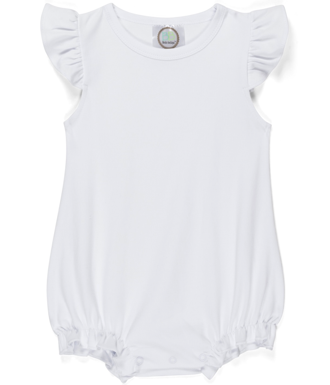 Girl's Flutter Sleeved Bubble