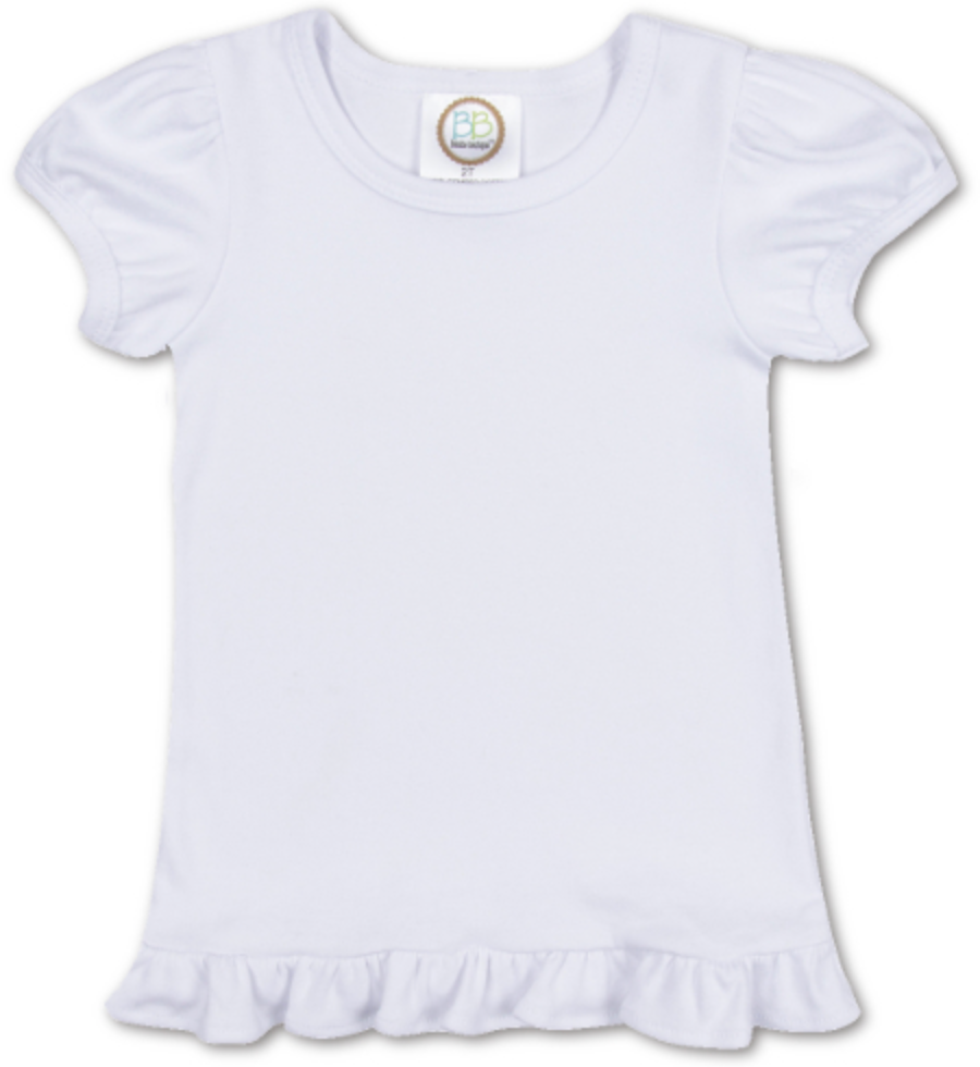 Baby & Toddler Girl Flutter Short Sleeve Tee