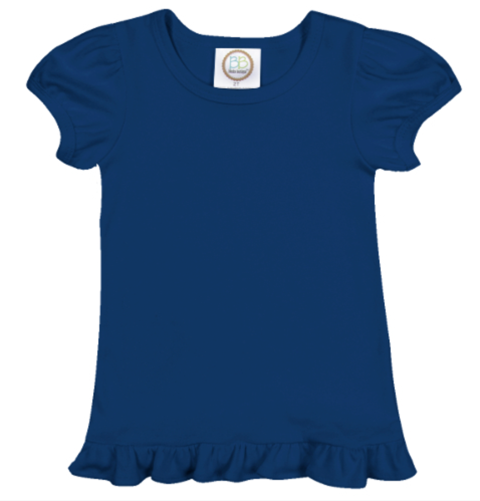Baby & Toddler Girl Flutter Short Sleeve Tee