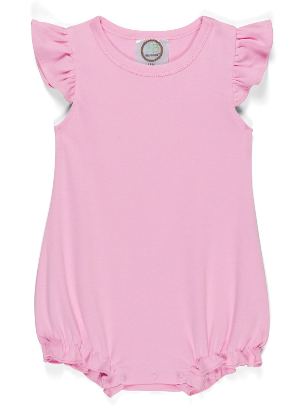 Girl's Flutter Sleeved Bubble